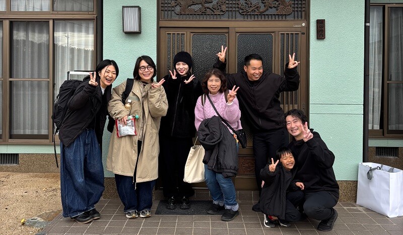 撮影現場の写真