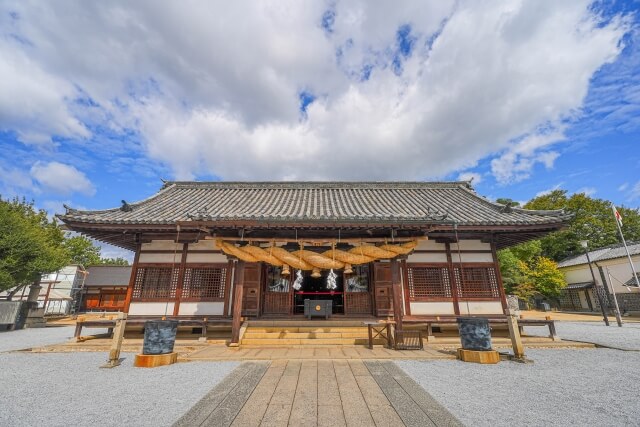 倉敷市にある阿知神社の写真1