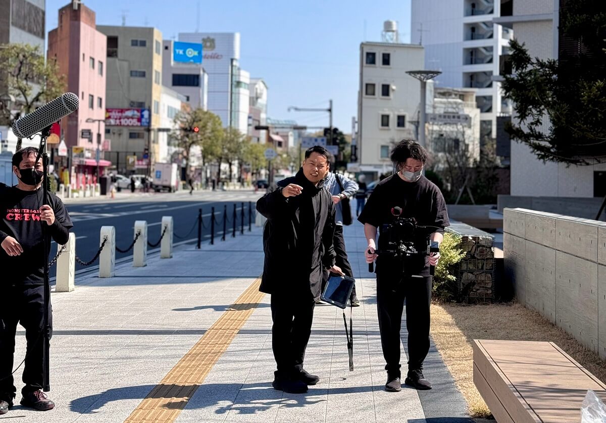 中原三法堂TVCM(2026年制作)の撮影風景3